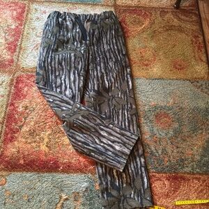 Llbean fleece camouflage pants